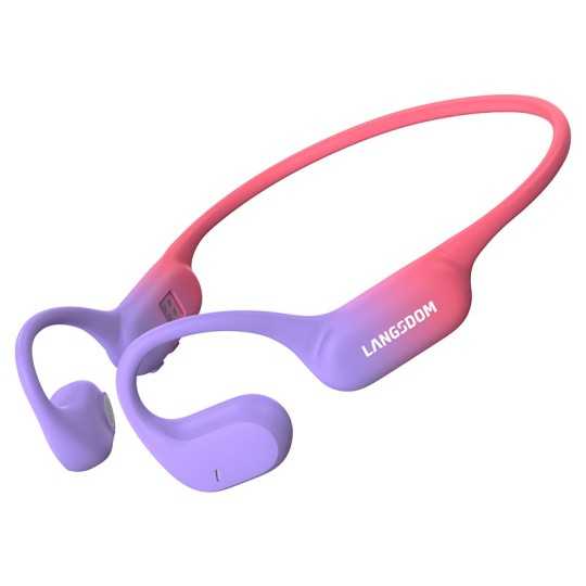 AirWave Pro violet rose | Casque open-ear – MP3 Intégré – BE19 – Langsdom
