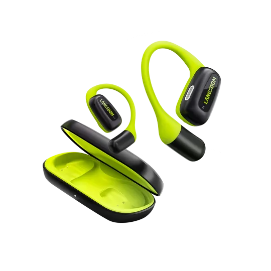 AirFit vert | Écouteurs Open-Ear (Oreilles Libres) - Langsdom