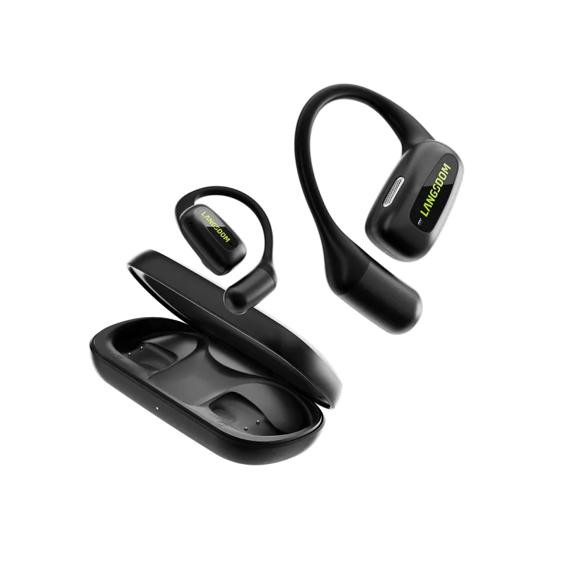 AirFit noir | Écouteurs Open-Ear (Oreilles Libres) - Langsdom