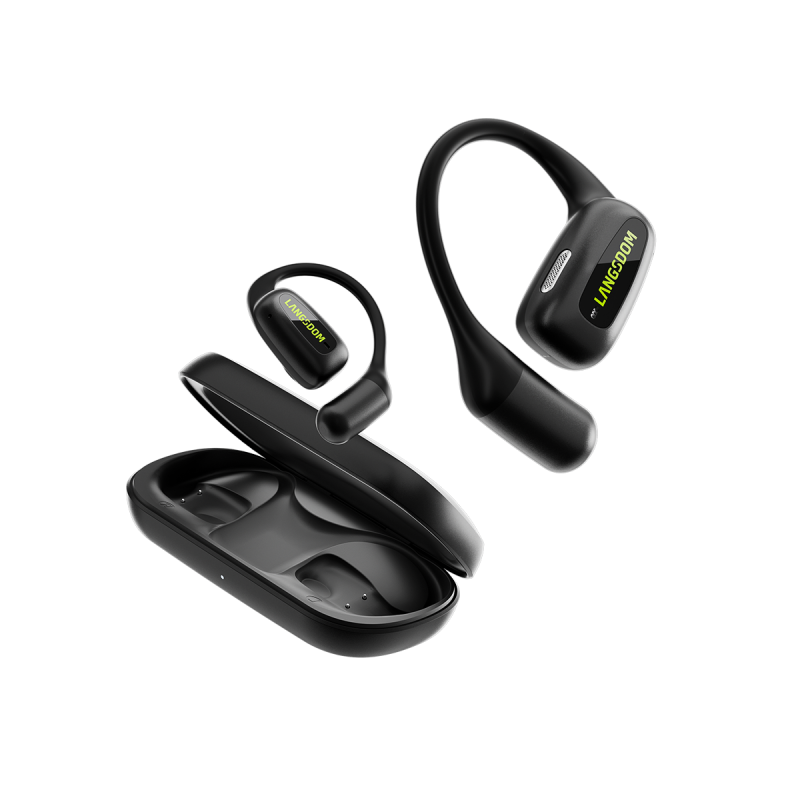 AirFit noir | Écouteurs Open-Ear (Oreilles Libres) - Langsdom