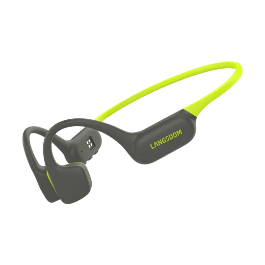 AirSwin Neo vert | Casque Natation Conduction Osseuse Étanche IP68 – MP3 Intégré – Langsdom