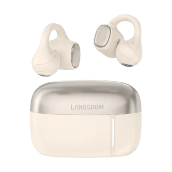 AirSoul Mix beige | Écouteurs Open-Ear (Oreilles Libres) - Langsdom