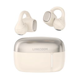 AirSoul Mix beige | Écouteurs Open-Ear (Oreilles Libres) - Langsdom