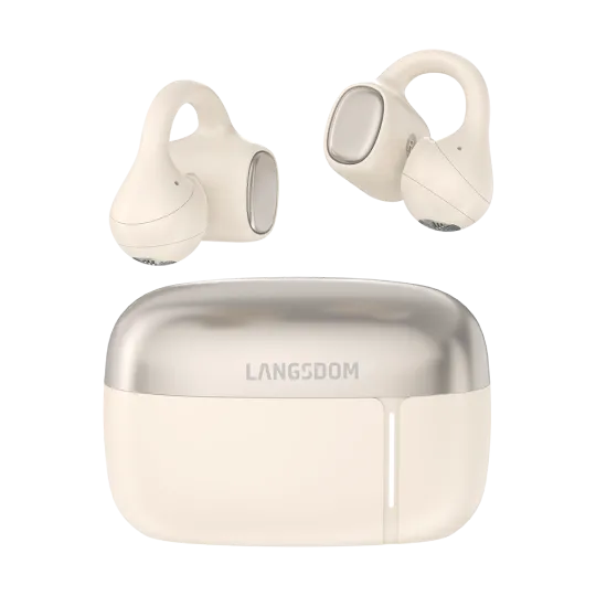 AirSoul Mix beige | Écouteurs Open-Ear (Oreilles Libres) - Langsdom