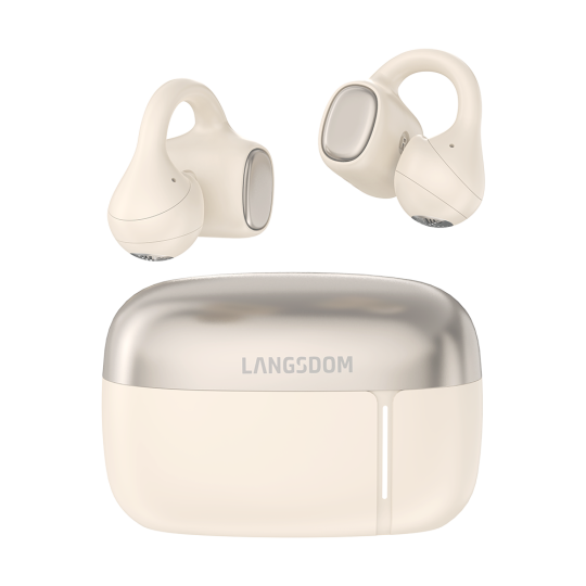 AirSoul Mix beige | Écouteurs Open-Ear (Oreilles Libres) - Langsdom