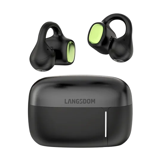 AirSoul Mix noir | Écouteurs Open-Ear (Oreilles Libres) - Langsdom