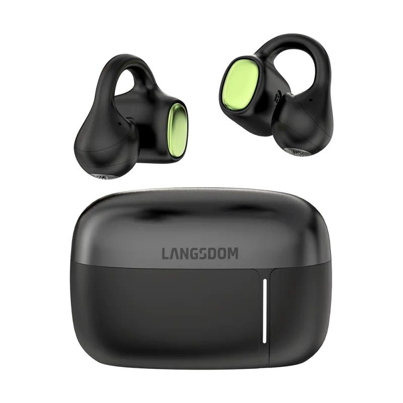 AirSoul Mix noir | Écouteurs Open-Ear (Oreilles Libres) - Langsdom