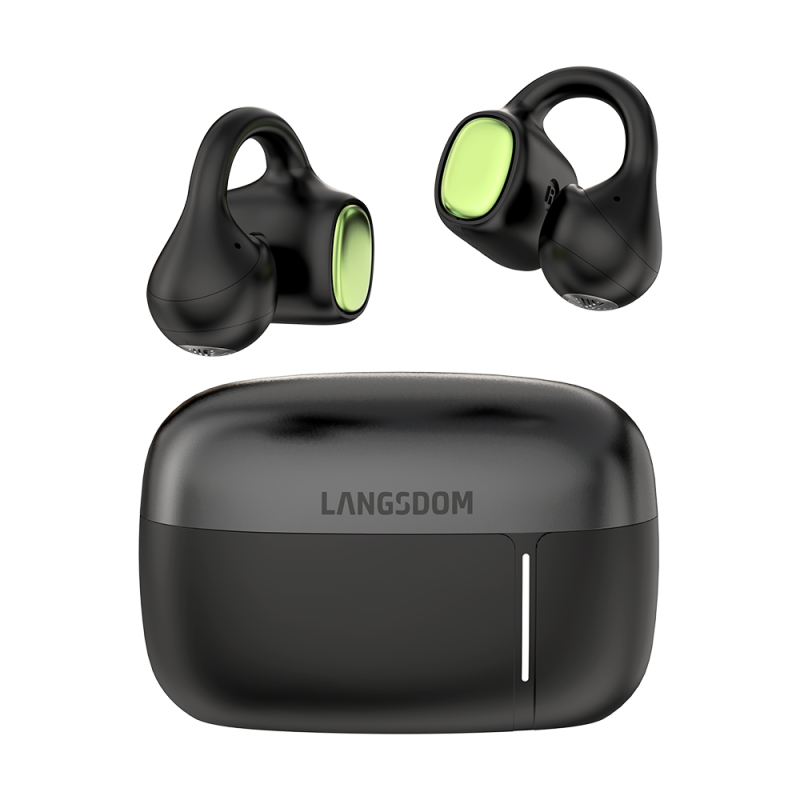 AirSoul Mix noir | Écouteurs Open-Ear (Oreilles Libres) - Langsdom