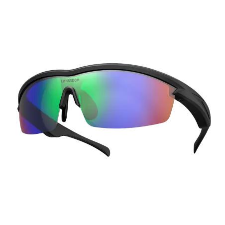 AirNova vert | Lunettes sport audio open ear – MP3 Intégré – Langsdom