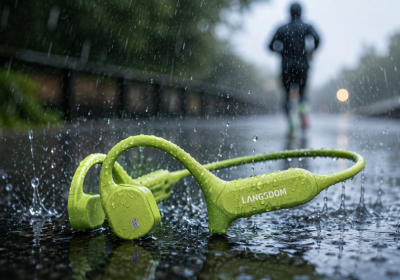 Peut-on courir sous la pluie avec des écouteurs sport ? image