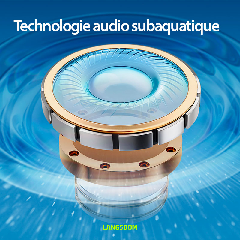 AirSwim Neo - casque audio natation - conduction osseuse